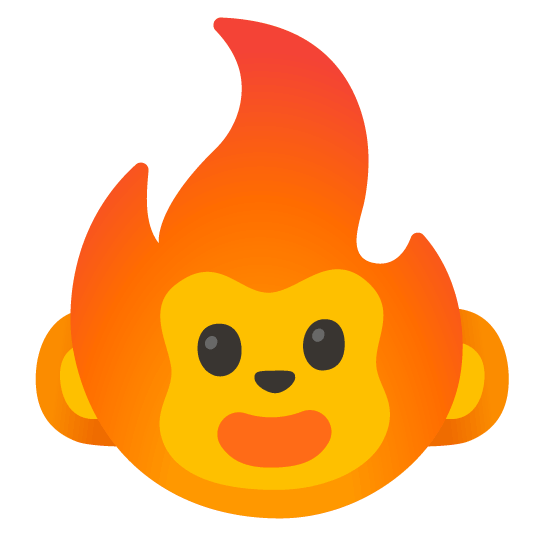 monkey face fire