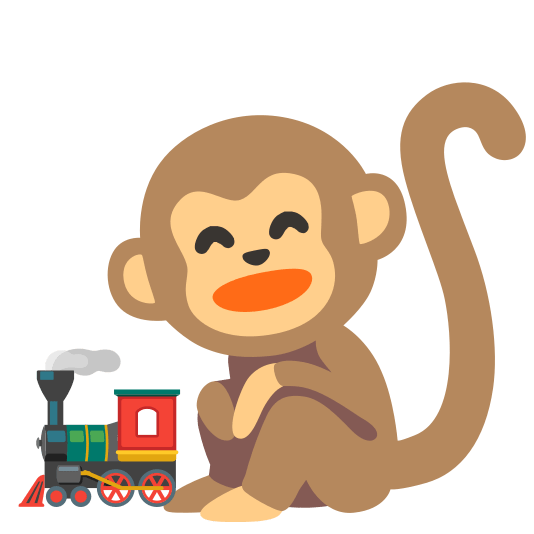 monkey face steam locomotive