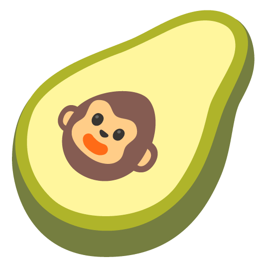 monkey face avocado