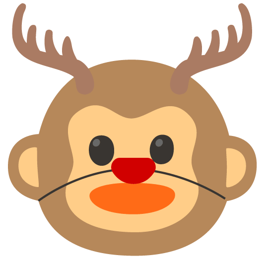 monkey face deer