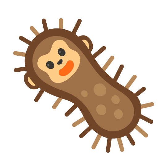 monkey face microbe