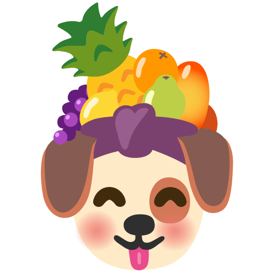 dog pineapple