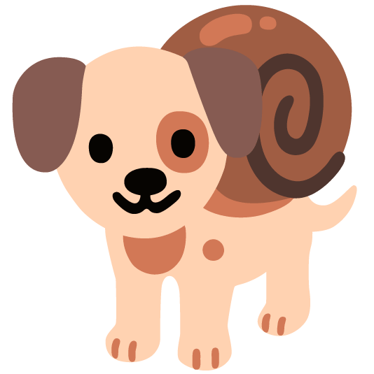 dog snail