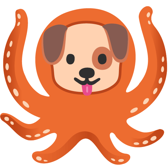 dog octopus