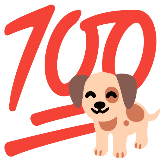 dog 100