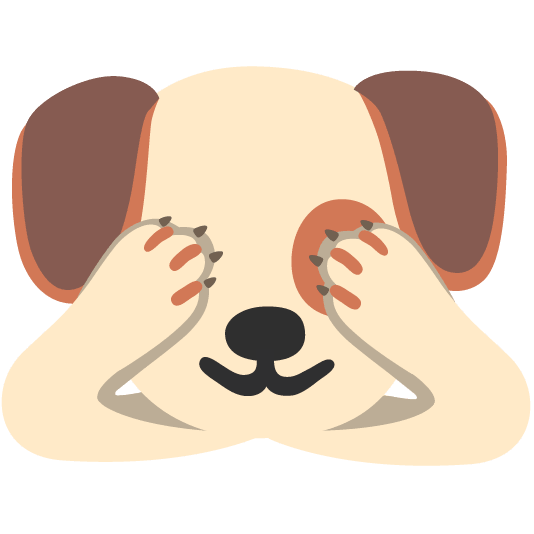 dog see no evil