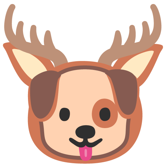 dog deer