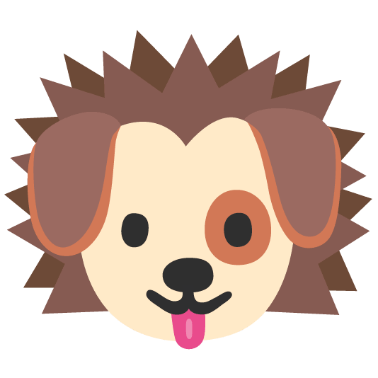 dog hedgehog