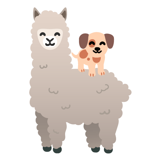 dog llama