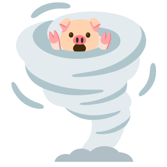 pig tornado