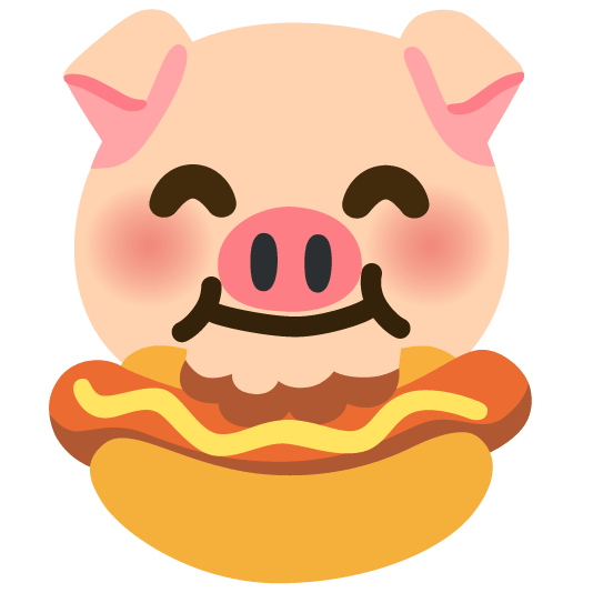 pig hotdog