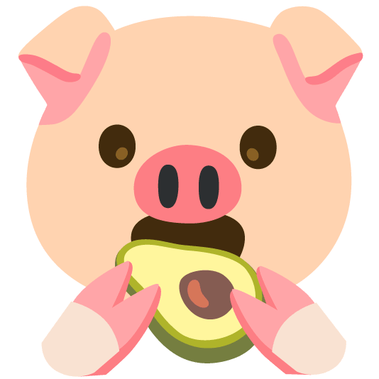pig avocado