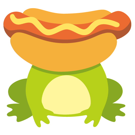 frog hotdog