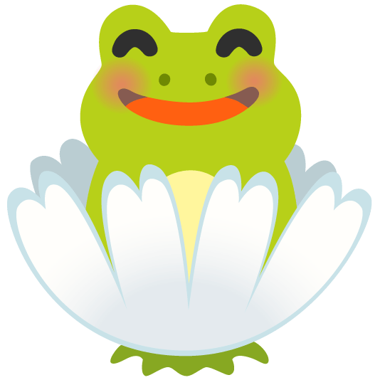 frog blossom