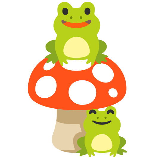frog mushroom
