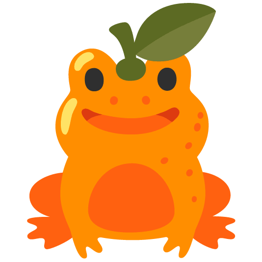 frog tangerine