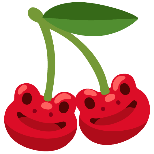 frog cherries