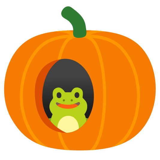 frog jack o lantern