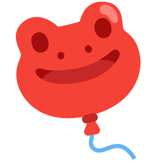 frog balloon