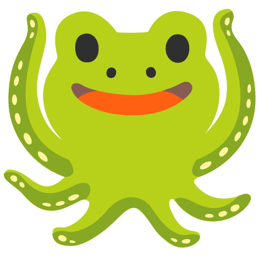 frog octopus