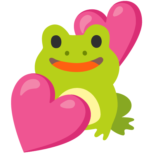 frog two hearts