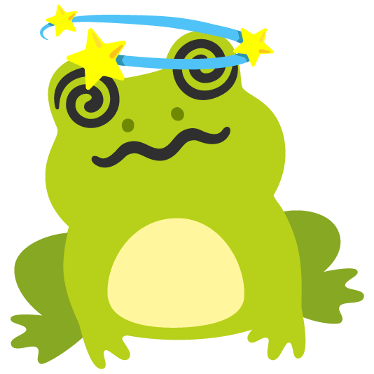 frog dizzy