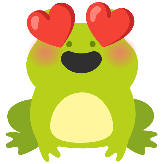 frog heart eyes