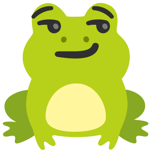 frog smirk