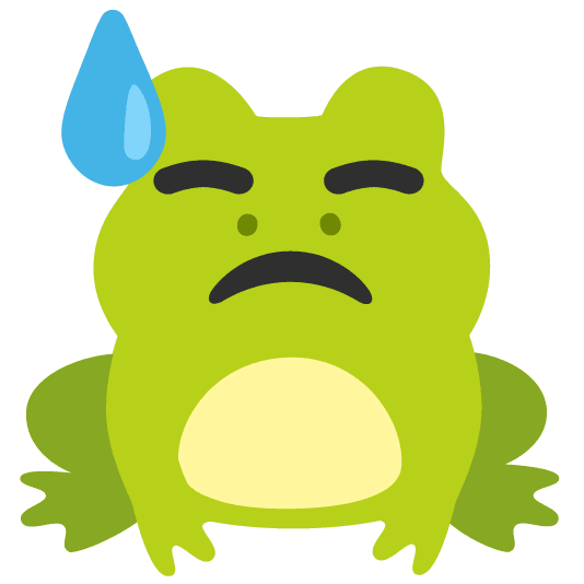 frog sweat