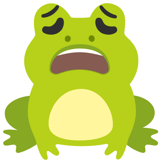 frog weary