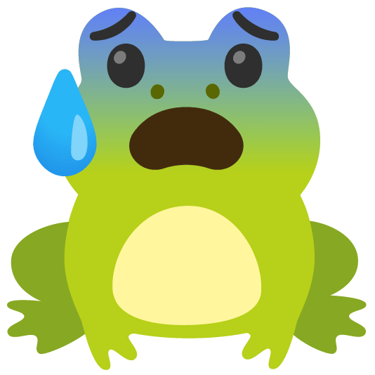 frog cold sweat