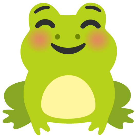 frog relaxed