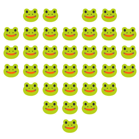 frog hearts