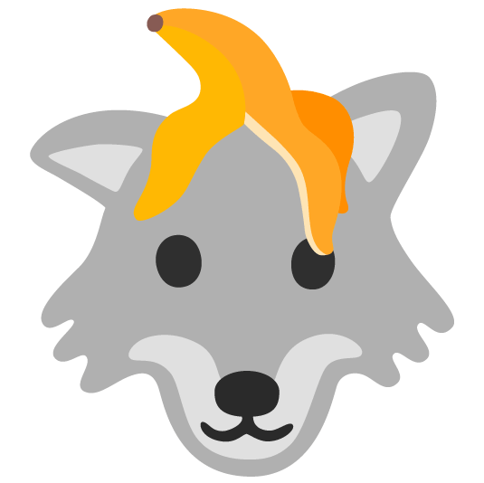 wolf banana