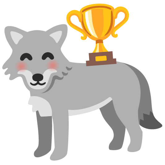 wolf trophy