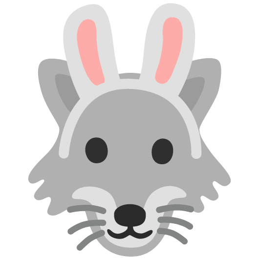wolf rabbit