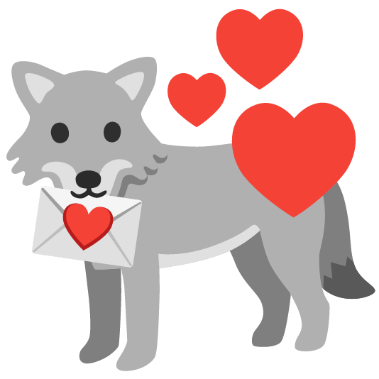 wolf love letter
