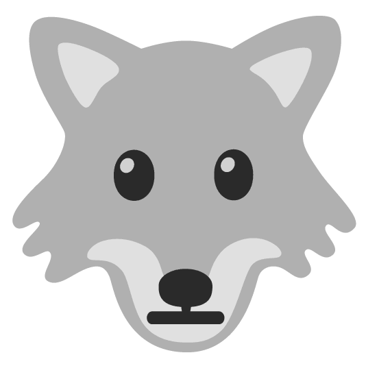 wolf neutral face