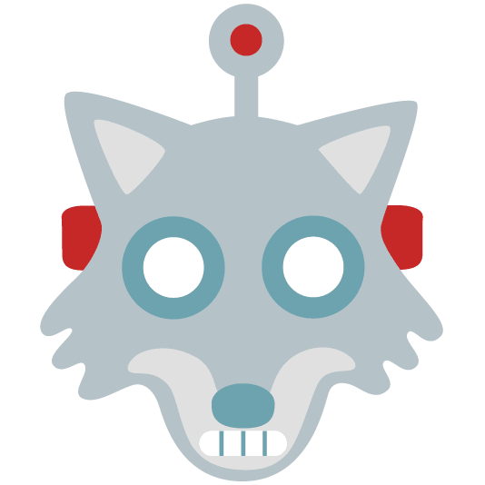 wolf robot face
