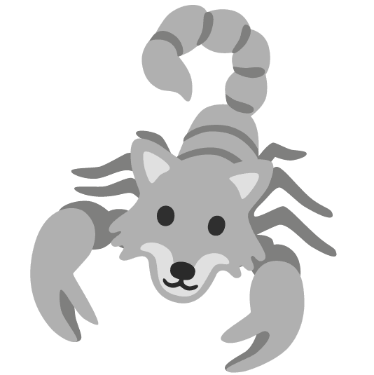 wolf scorpion