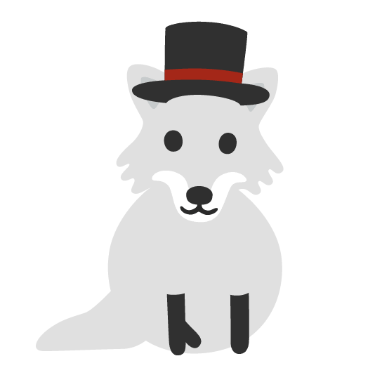 wolf snowman without snow