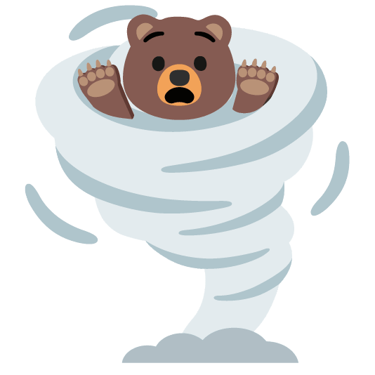 bear tornado