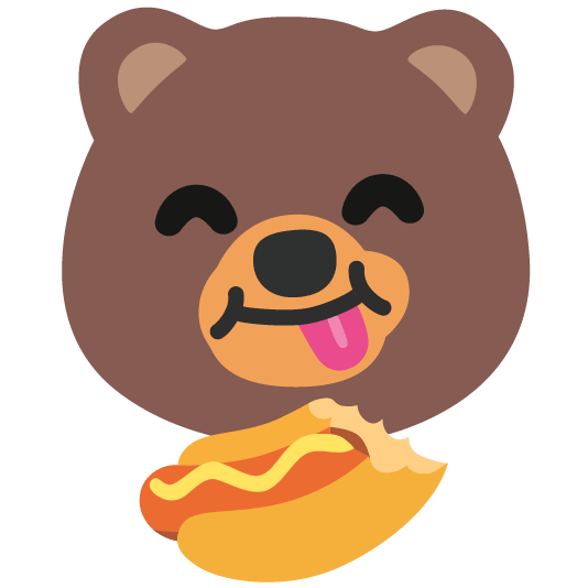 bear hotdog