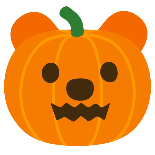 bear jack o lantern