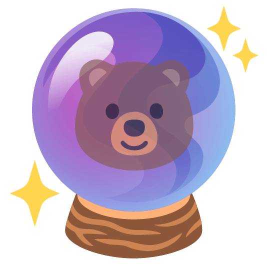 bear crystal ball