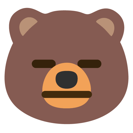 bear expressionless