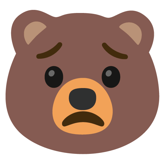 bear worried