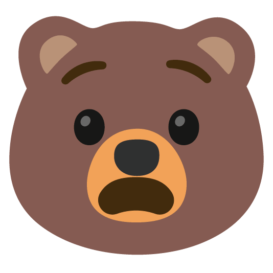 bear anguished