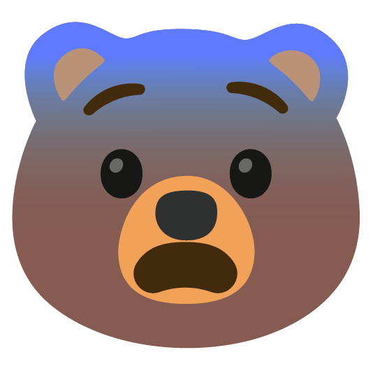 bear fearful