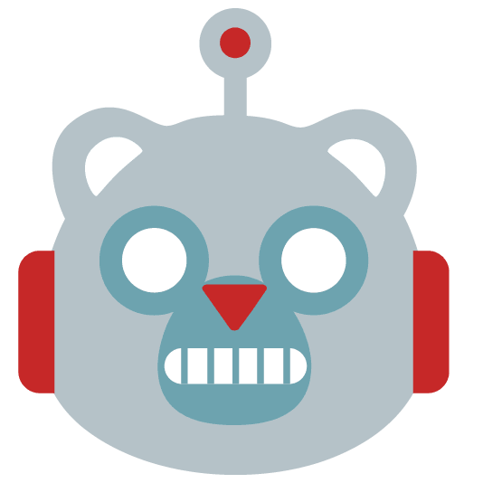 bear robot face